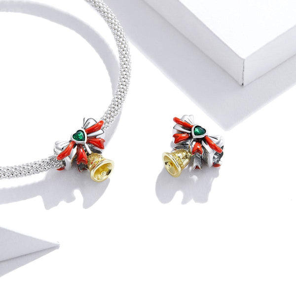 925 Sterling Silver Diy Bell Beads For Bracelets & Necklaces Charms & Pendants