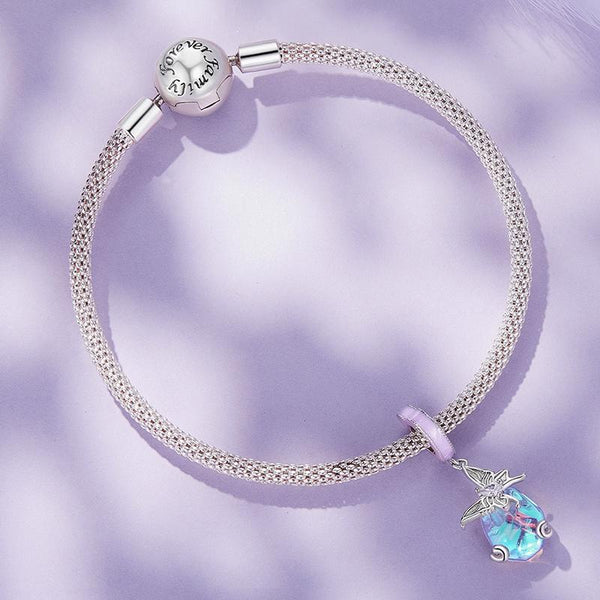 925 Sterling Silver Pastoral Butterfly Necklace Pendant Charms & Pendants