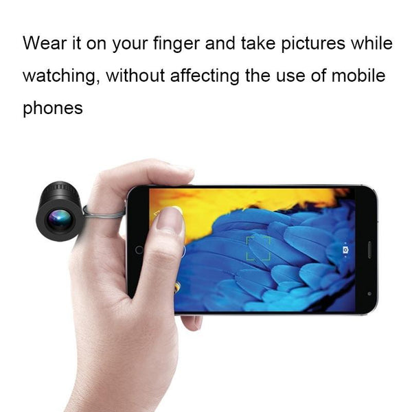 Mini Hd Ring Telescope 5X Magnification Telescopes