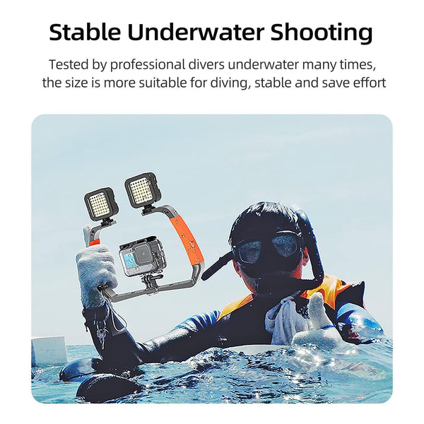 Underwater Scuba Diving Handheld Stabilizer For Action Cameras Stabilizers