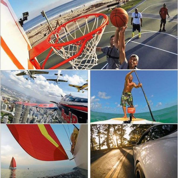 Flexible Action Camera Mount With 1/4 Inch Clamp For Audio And Video Recording Other Camera & Photo Accs