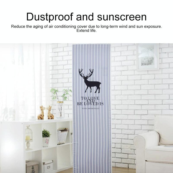 Vertical Cabinet Air Conditioning Dust Cover All Inclusive Pirate Design 170X50x30cm Portable Air Conditioners