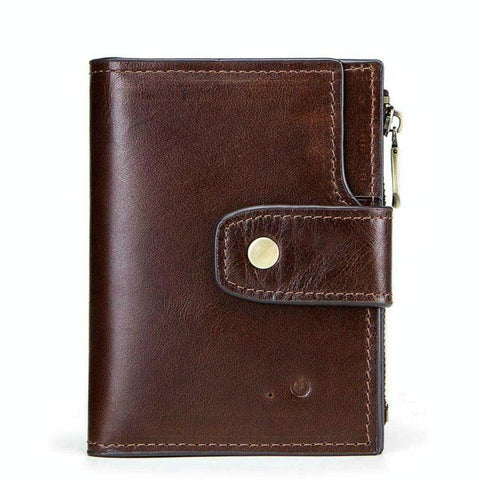 Rfid Protected Smart Bluetooth Leather Wallet Wallets
