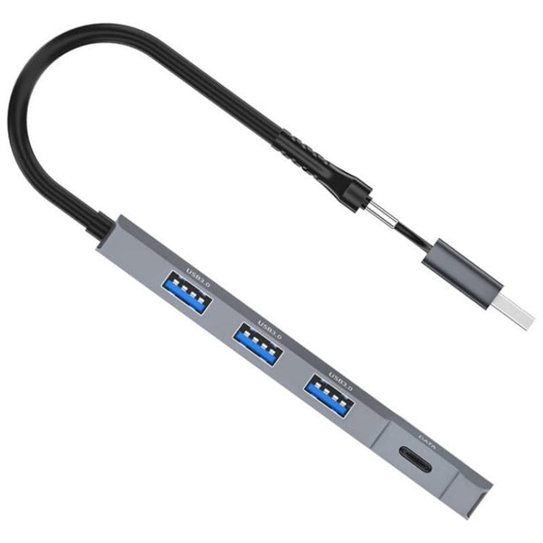 Usb / Type C Hub Adapter 3 3.0 + Ports Usb Cables Hubs & Adapters