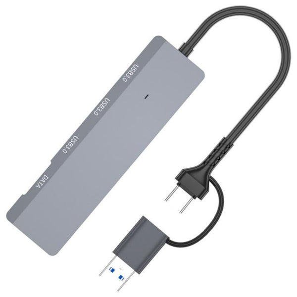 Usb / Type C Hub Adapter 3 3.0 + Ports Usb Cables Hubs & Adapters