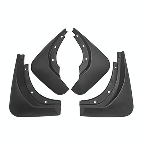 For Volkswagen Scirocco 2009 2016 4Pcs / Set Car Auto Soft Plastic Splash Flaps Fender Guard Fenders & Mud Guards