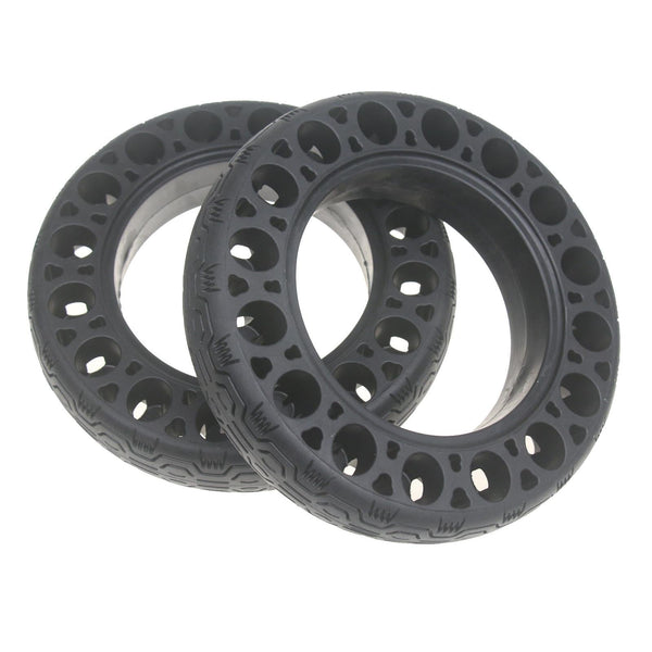 10 Inch Solid Run Flat Tire For Segway G30 Max F20 / F30 F40 60 70 6.5 Hollow Accessories Parts