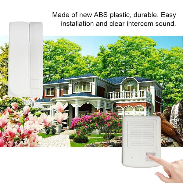 Single Family Wired Intercom Doorbell Non Visual Smart Doorbells