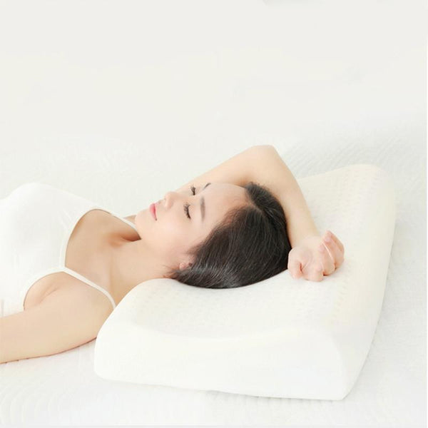 8H Z2 Natural Latex Pillow Soft & Breathable With Cotton Pillowcase Pillows