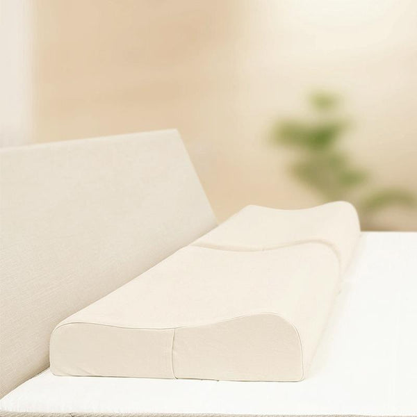 8H Z2 Natural Latex Pillow Soft & Breathable With Cotton Pillowcase Pillows