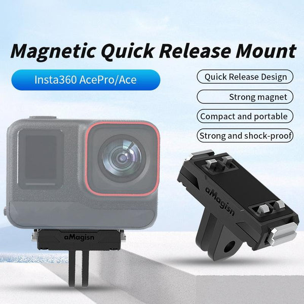 Amagisn Mag Netic Quick Release For Insta360 Ace / Pro Sports Camera Other Camera & Photo Accs