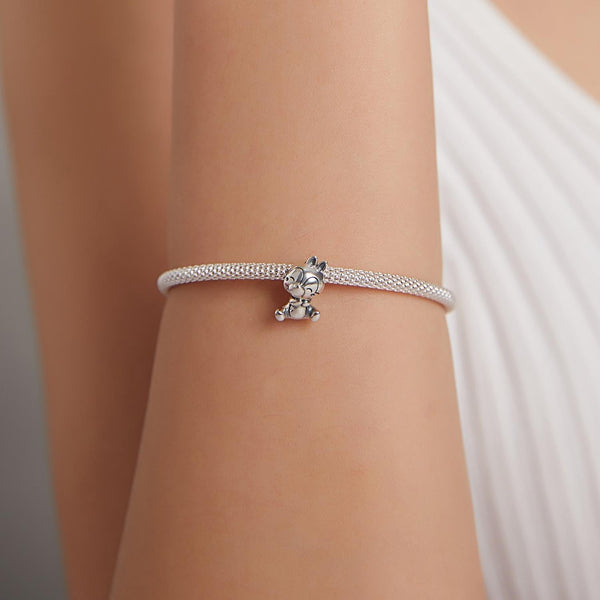 925 Sterling Silver Squirrel Charm For Diy Bracelets & Necklaces Necklaces & Pendants