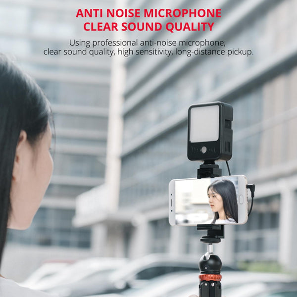 Live Broadcast Microphone Light For Interviews And Recording Other Camera & Photo Accs