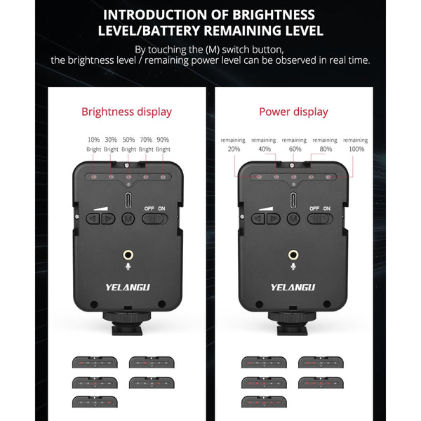 Live Broadcast Microphone Light For Interviews And Recording Other Camera & Photo Accs