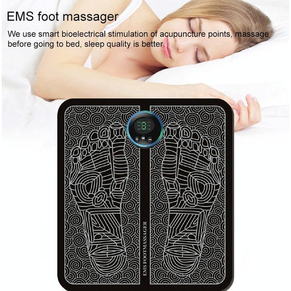 Rechargeable Ems Foot Pad For Smart Micro Current Therapy Massagers