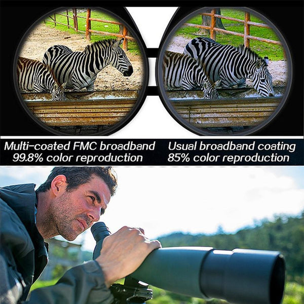 High Definition 25 75X70 Zoom Monocular Telescope For Outdoor Use Binoculars & Monoculars