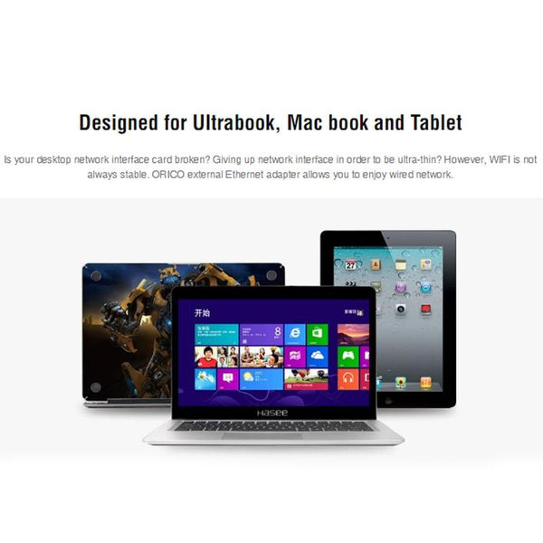 Usb3.0 Gigabit Ethernet Adapter Ethernet Cables (Rj 45/8P8c)