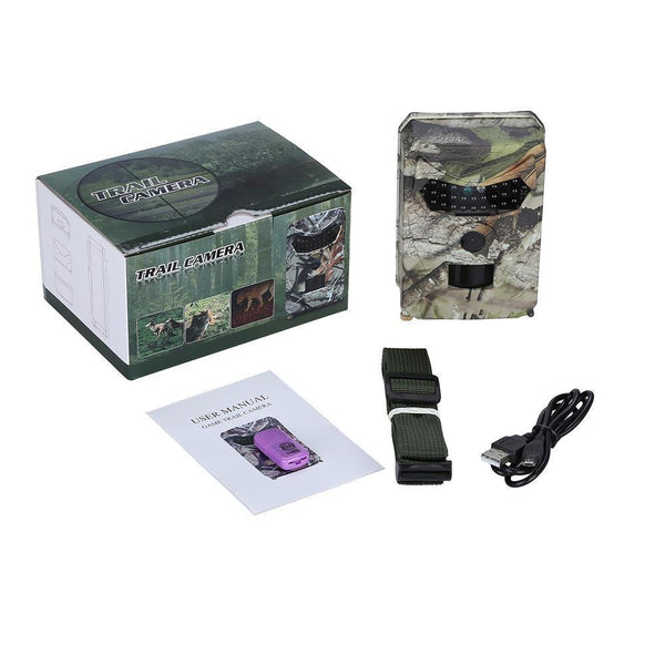 Waterproof Night Vision Trail Camera With Wide Angle And Pir Sensor Digital Cameras