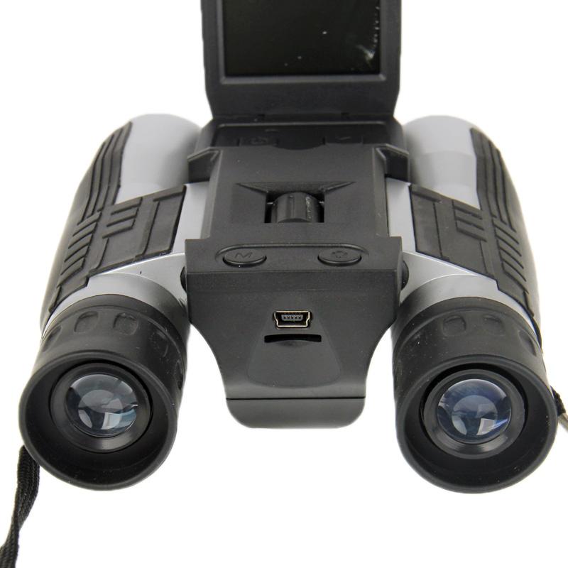 5Mp 12X32 Zoom Telescope Binocular Digital Camera With 2.0 Tft Lcd Screen Black Digital Cameras