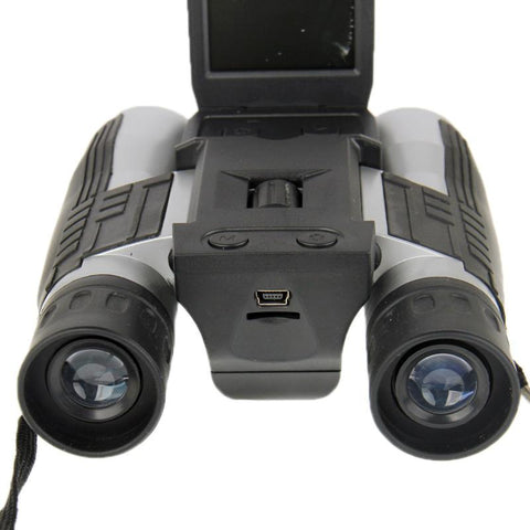 5Mp 12X32 Zoom Telescope Binocular Digital Camera With 2.0 Tft Lcd Screen Black Digital Cameras