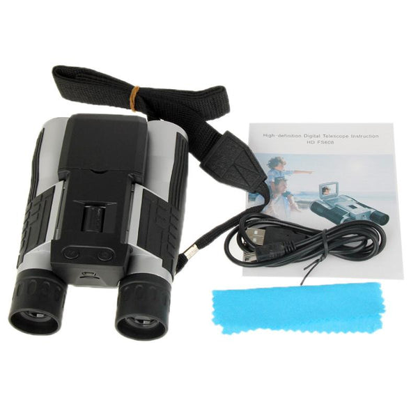5Mp 12X32 Zoom Telescope Binocular Digital Camera With 2.0 Tft Lcd Screen Black Digital Cameras
