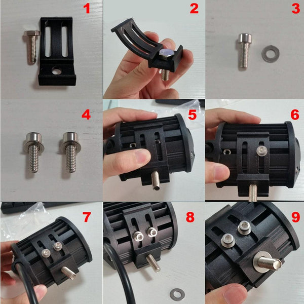 15 Inch 75W 7500Lm 6000K Led Strip Working Refit Off Road Vehicle Lamp Roof Light Led Car Lights