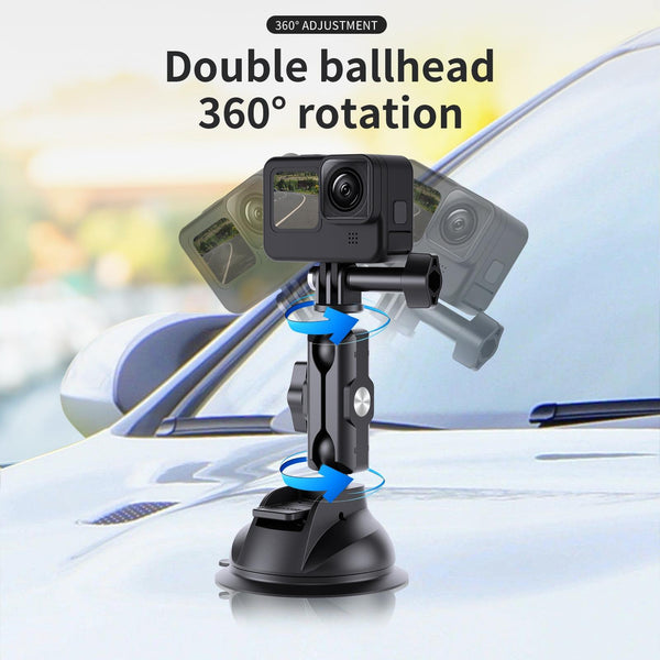 360 Degree Suction Cup For Car Action Cameras Vehicle Camera Holders