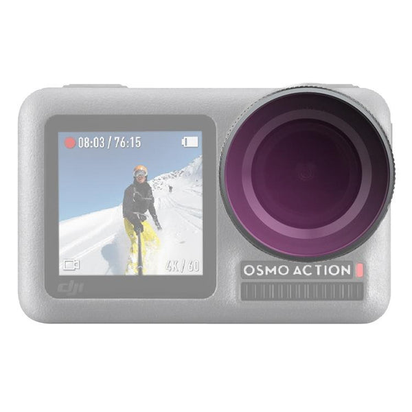 Parallel Deals Nd16 Lens Filter For Dji Action Camera Audio And Video Applications Filters