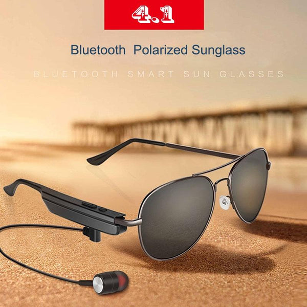 A8 Wireless Bluetooth Sunglasses Music Earphones Smart Glasses Earbud Hands Free With Mic Earbuds