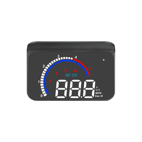 Hud Car Display Overspeed Speed Temp Alarm Obd2 + Locator Technology Other Instruments & Gauges