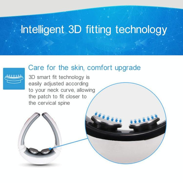 Electric Neck Massager 1300 Mah Usb Charging Massagers