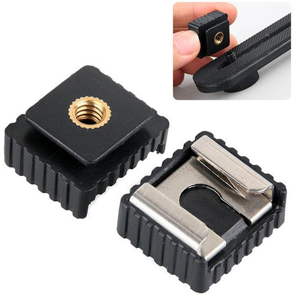 Universal Flash Stand Adapter For Hot Shoe Base Accessory Cables & Adapters