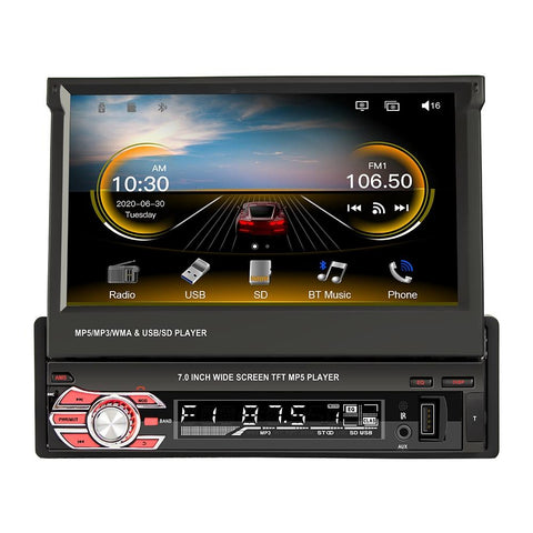 7 Inch Hd Car Mp5 Player W / Locator Technology Bluetooth Mirror Link Fm Tf & Usb Other Car Audio