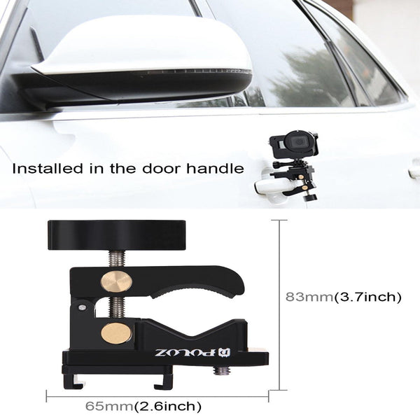 Universal Fixing Clamp For Action Cameras Aluminium Mount Audio And Video Use Other Camera & Photo Accs