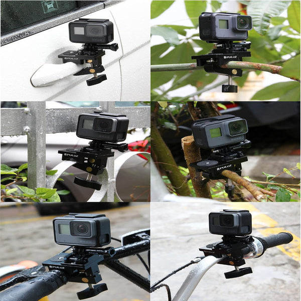 Universal Fixing Clamp For Action Cameras Aluminium Mount Audio And Video Use Other Camera & Photo Accs