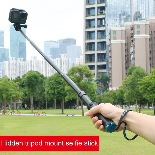 Foldable Tripod Selfie Stick For Action Cameras 23.5 81Cm Length Selfie Sticks