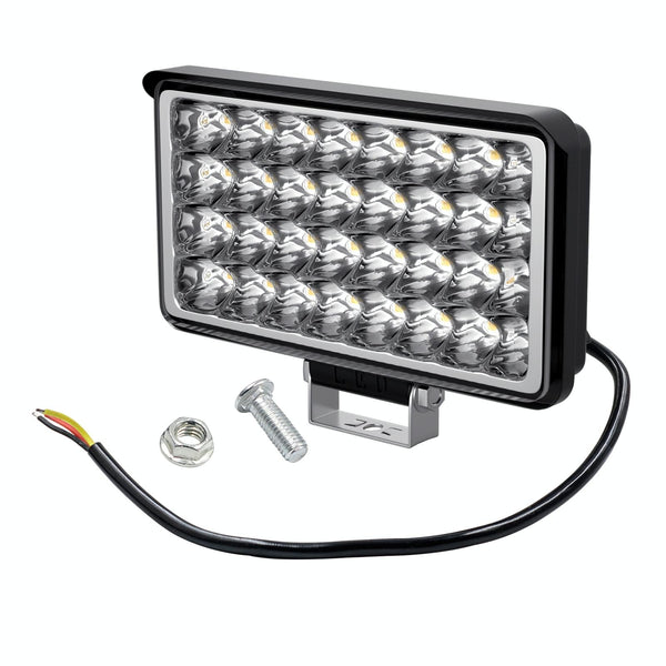 Cs 1242A1 Car Inch Square 32Leds Highlight Work Light Modified Front Bumper Lamp Spotlight Led Car Lights