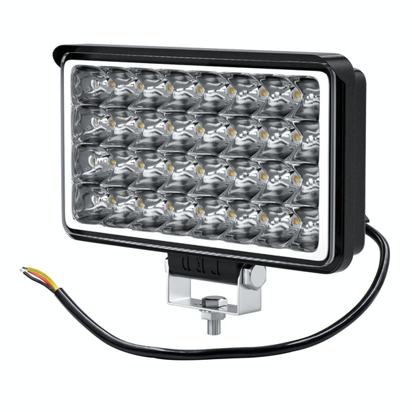 Cs 1242A1 Car Inch Square 32Leds Highlight Work Light Modified Front Bumper Lamp Spotlight Led Car Lights