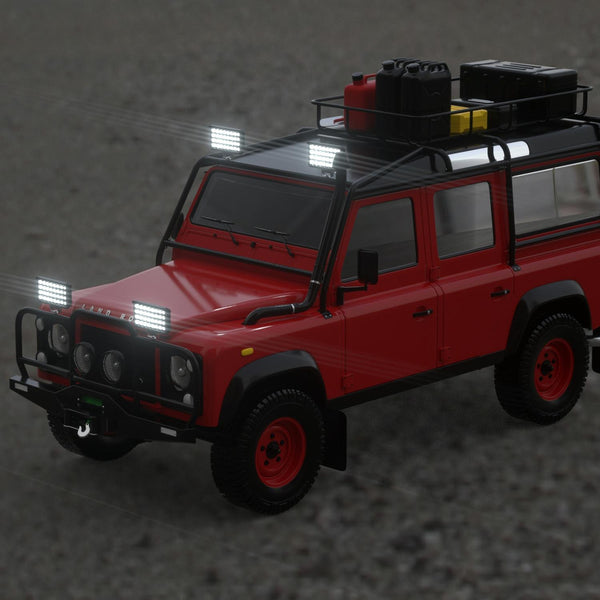 Cs 1242A1 Car Inch Square 32Leds Highlight Work Light Modified Front Bumper Lamp Spotlight Led Car Lights