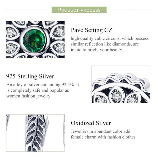 925 Sterling Silver Hollow Beaded Bracelet Accessories Charms & Pendants