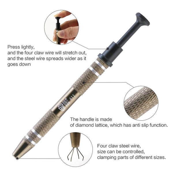 Four Claw Precision Gripper For Catcher Hand Tool Audio And Video Applications Other Hand Tools