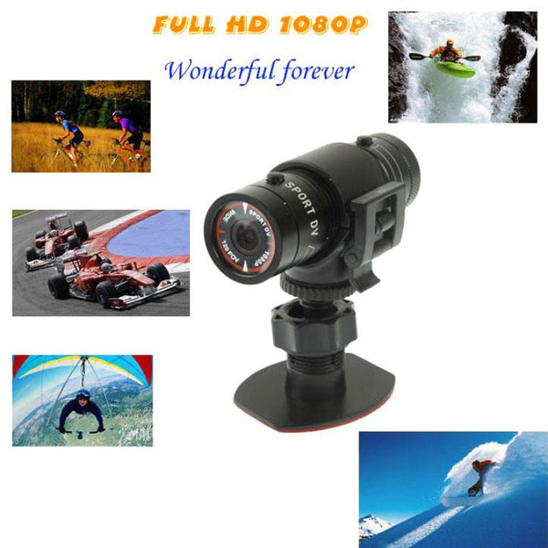 Full Hd 1080P Action Camera With 120 Degree Wide Angle Lens Tf Card Support Digital Cameras