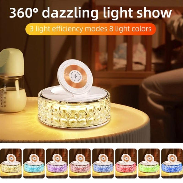 Wireless Charger Dock With Night Light Chargers & Cradles