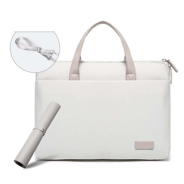 Ultra Thin Macbook Laptop Bag With Mouse Pad Gray 13.3 14 Inches Laptop Cases & Bags