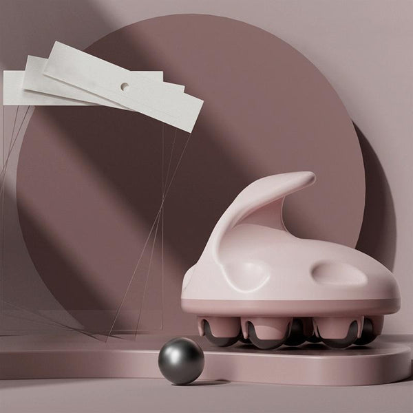 Relaxing Calf & Abdominal Massager Pink Meridian Ball Massagers