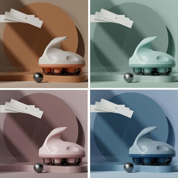 Relaxing Calf & Abdominal Massager Pink Meridian Ball Massagers