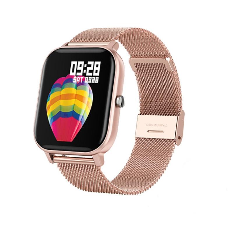 1.4 Inch Gold Steel Heart Rate Smart Watch Smart Watches