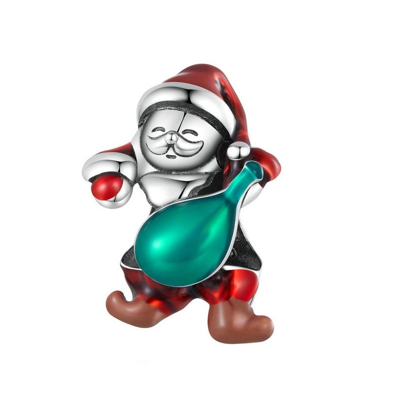 925 Sterling Silver Christmas Diy Bead Accessories Charms & Pendants