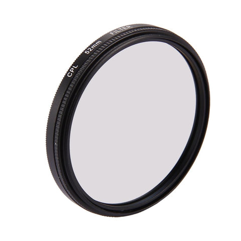 3 In 1 52Mm Round Cpl Lens Filter For Gopro Hero7 With Cap Camera Drone Accessories