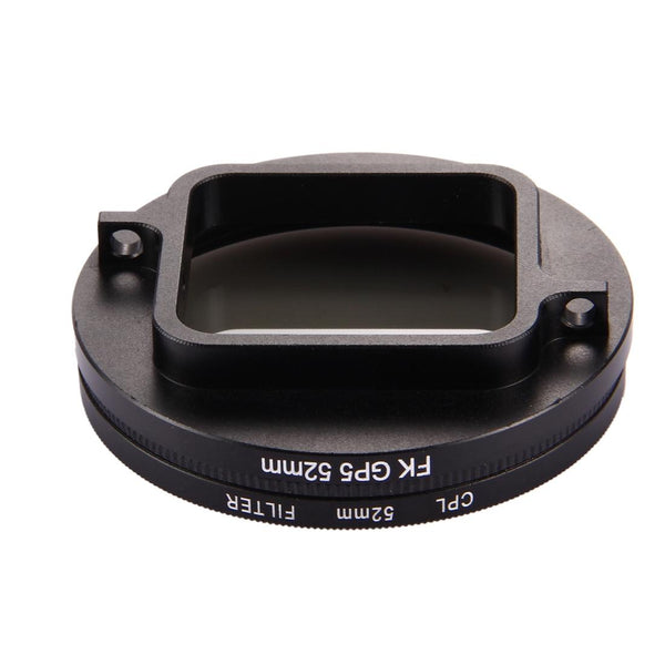 3 In 1 52Mm Round Cpl Lens Filter For Gopro Hero7 With Cap Camera Drone Accessories